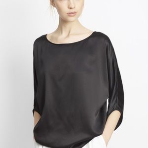 Vince silk dolman sleeve blouse